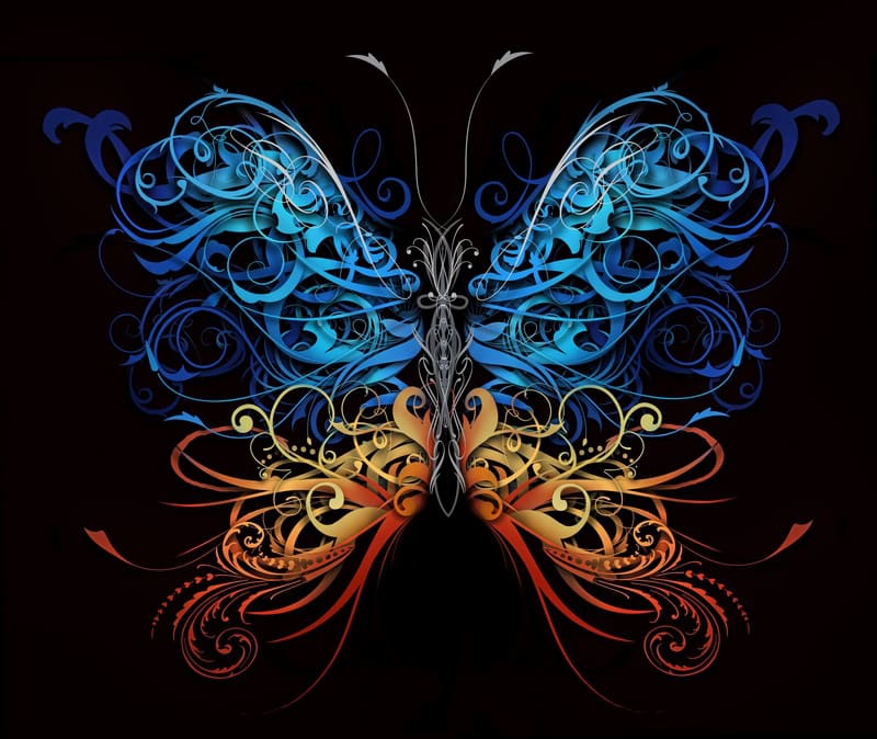 Ethereal Wings: A Symphony of Nature premium reproduction
