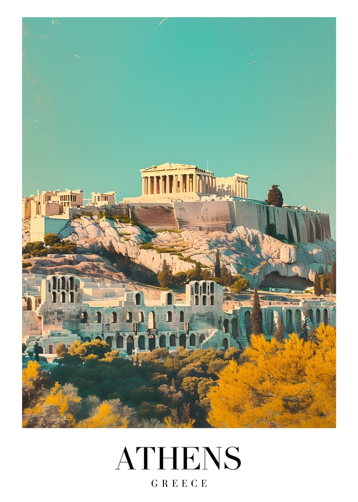The Acropolis of Athens – Timeless Majesty premium reproduction