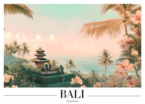 Serenity in Bali - Enchanting Tropical Paradise wall art
