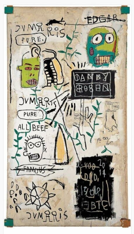 Basquiat - Edgar Artwork premium reproduction