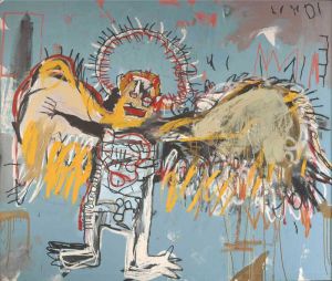 Basquiat - Fallen Angel Art Piece wall art