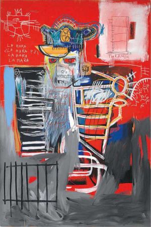 Basquiat - La Hara 1981 Urban Expressionism wall art