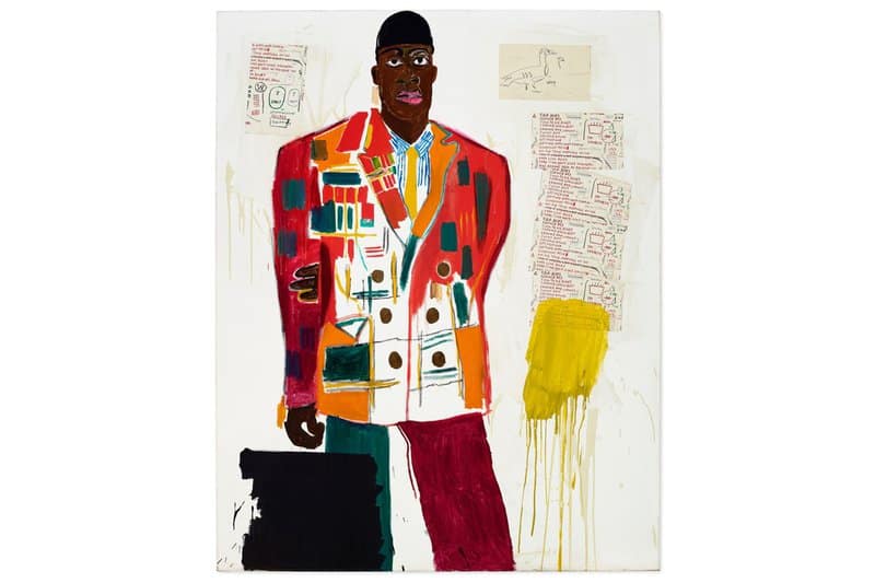 Basquiat Influence - Michael Patterson Art Portrait premium reproduction