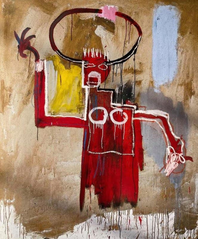 Basquiat - Untitled Masterpiece 1981 premium reproduction