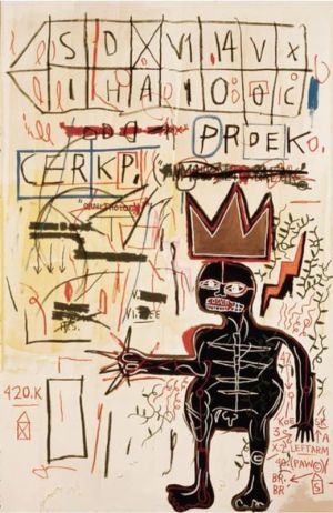 Basquiat - Iconic Expression Wall Art wall art