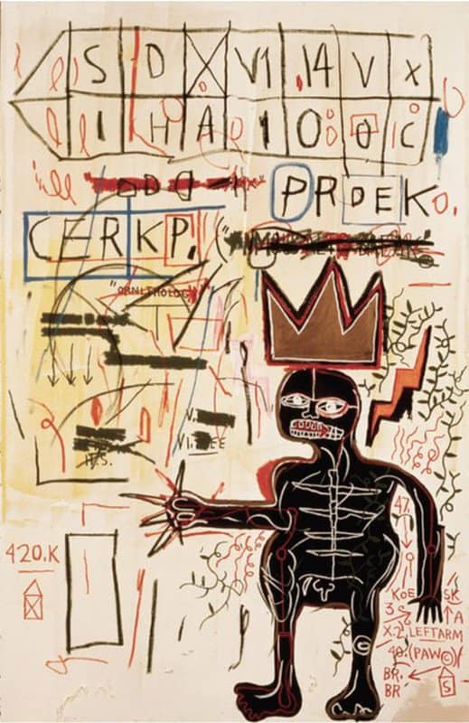 Basquiat - Iconic Expression Wall Art premium reproduction