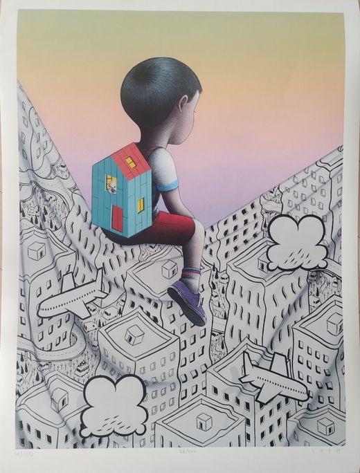 Dreamscape Journeys: A Child's View premium reproduction