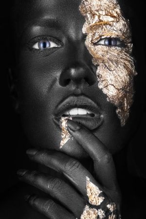 Ethereal Reflections: The Fusion of Shadow and Light wall art