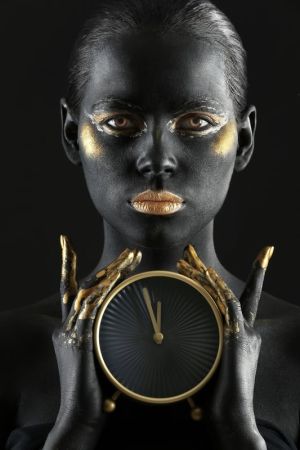 Eclipse of Time - Luxurious Art Portrait wall art