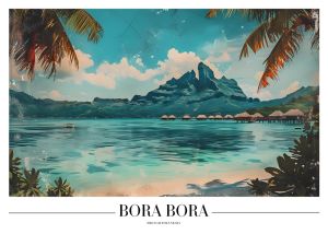Bora Bora - Tropical Tranquility Art wall art