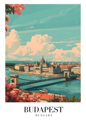 Parliament Panoramas: A View from Budapest wall art