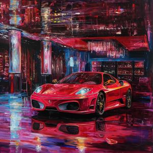Radiance of Velocity: Contemporary Art wall art