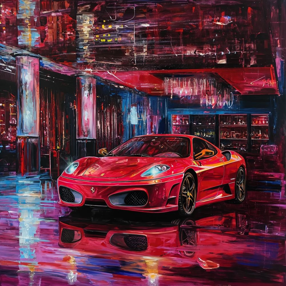 Radiance of Velocity: Contemporary Art premium reproduction