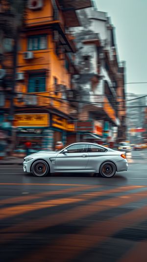 Urban Velocity: A Symphony of Speed wall art