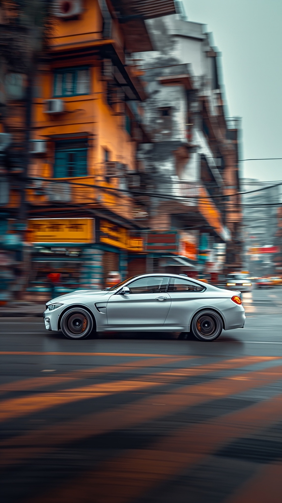 Urban Velocity: A Symphony of Speed premium reproduction