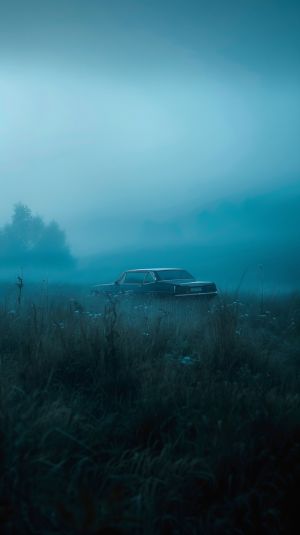 Ethereal Voyage: A Classic in the Mist wall art