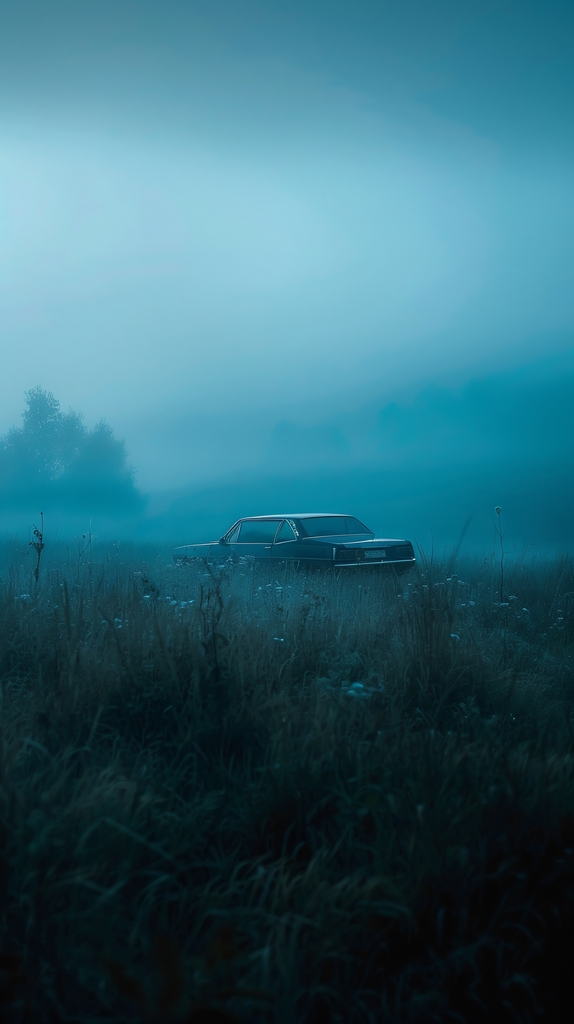 Ethereal Voyage: A Classic in the Mist premium reproduction