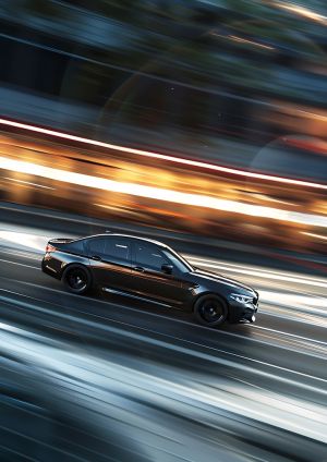 Velocity in Motion: Urban Elegance wall art