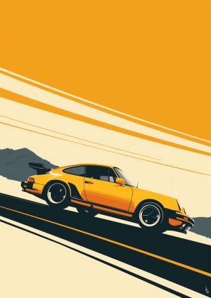 Vintage Speed: The Art of Motion wall art