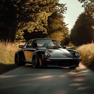 Ethereal Elegance: A Classic Drive wall art