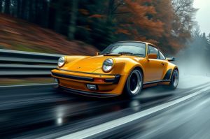 Velocity in Amber: A Timeless Journey wall art
