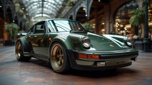 Elegance in Motion: Heritage of Speed wall art