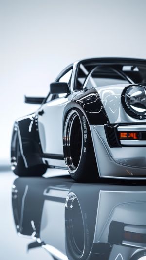 Reflections of Speed: Elegance on Wheels wall art