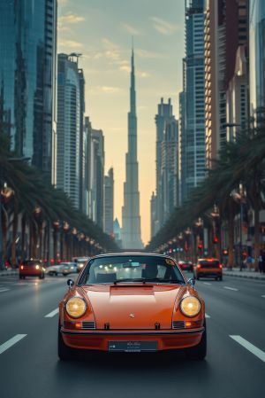 Journey Through Urban Elegance wall art