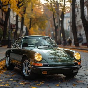 Timeless Elegance: Autumn Drive wall art