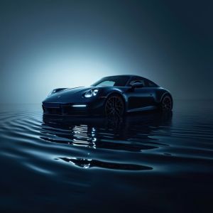 Elegance in Motion: Reflections of Speed wall art