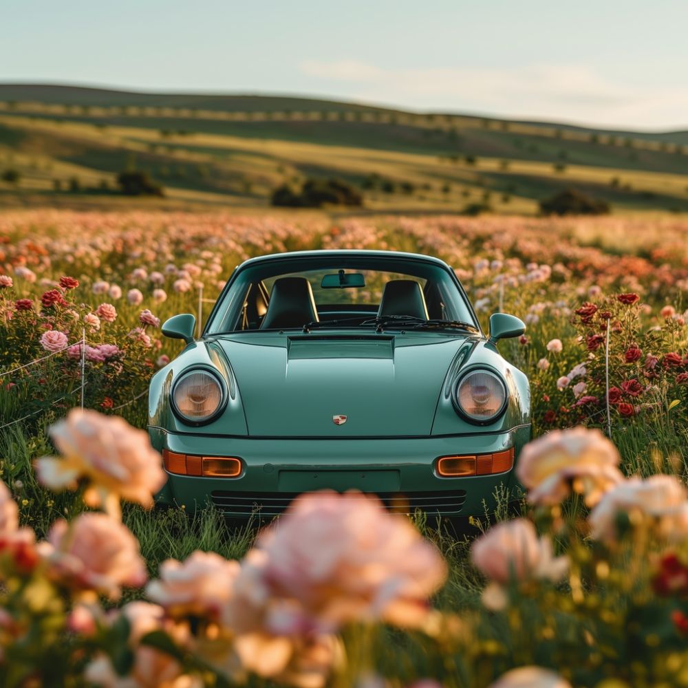 Elegance in Bloom: The Pastoral Journey premium reproduction