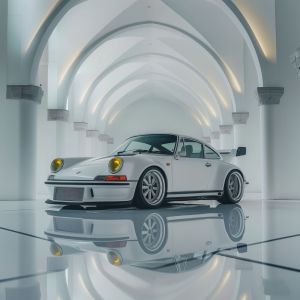 Elegance in Motion: The Classic Carrera wall art