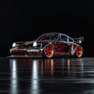 Velocity Unleashed: Automotive Artistry wall art