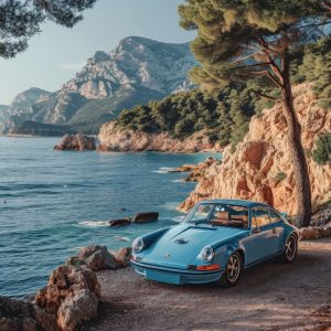 Classic Elegance by the Coastline wall art