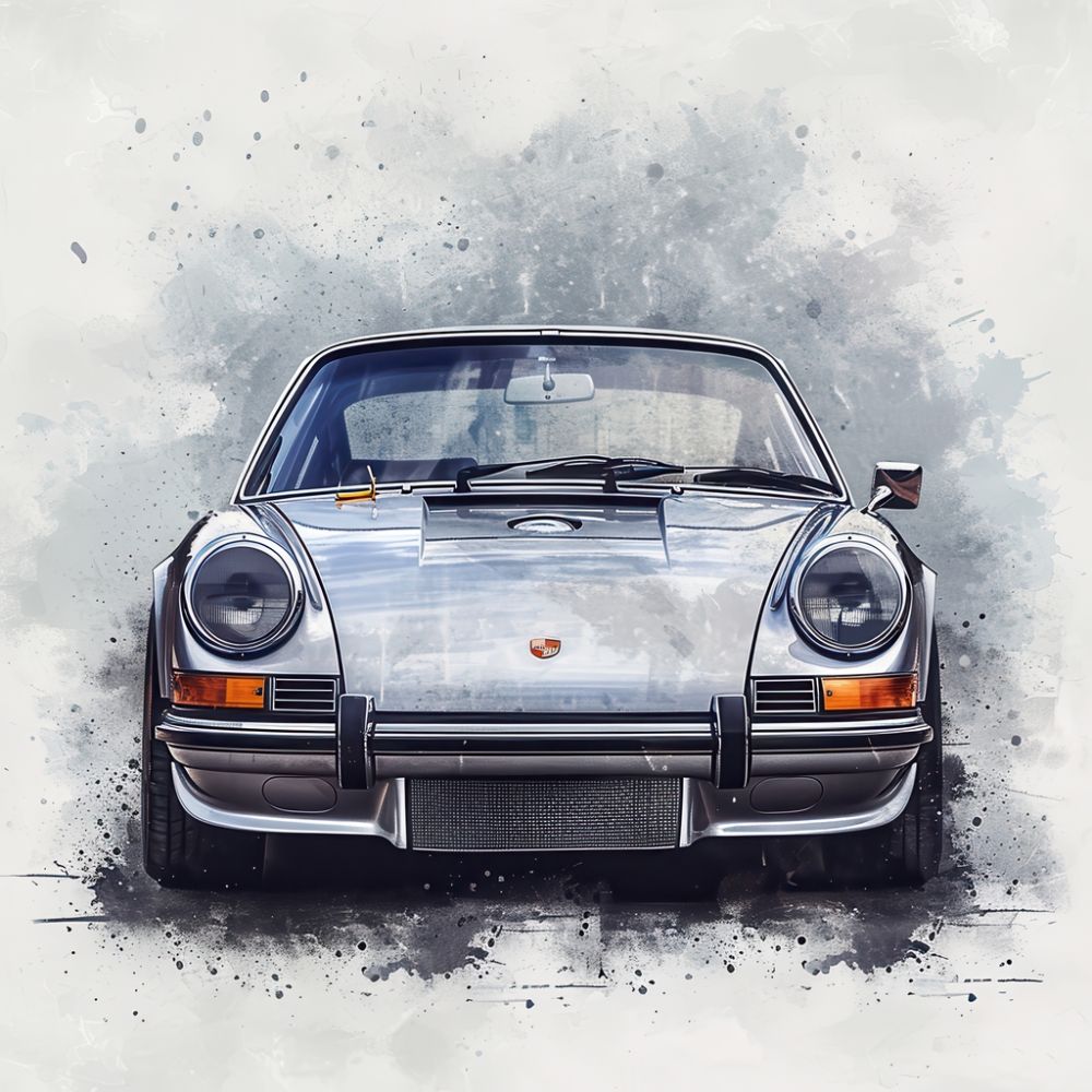 Vintage Essence: The Timeless Sportscar premium reproduction