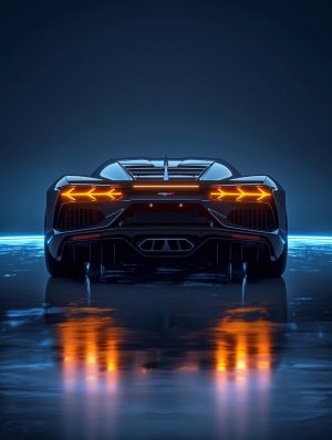 Luminous Velocity - Automotive Elegance wall art