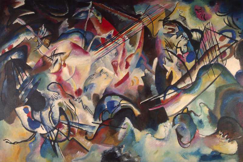 Kandinsky - Composition VI Masterpiece premium reproduction