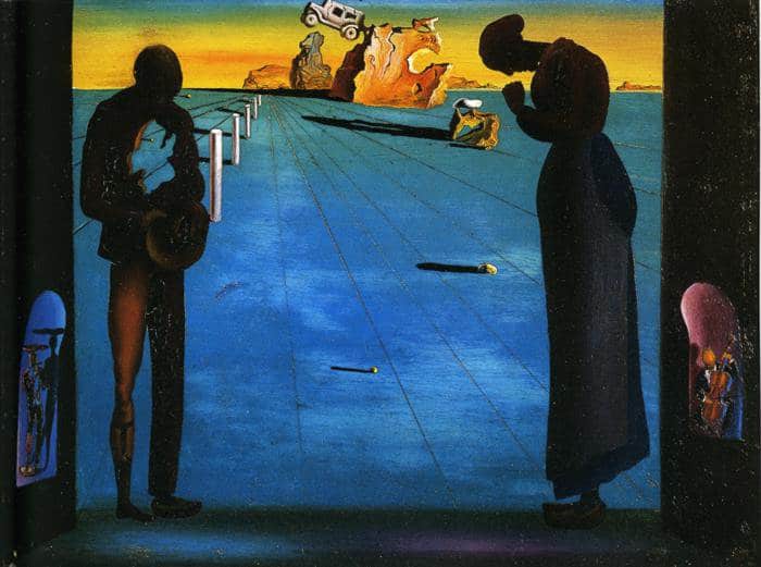Dali - The Angelus of Surrealism premium reproduction printed or painted