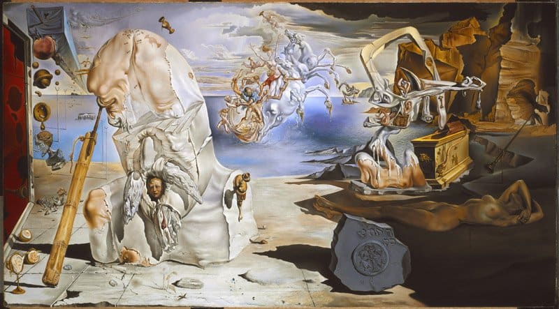 Salvador Dali - Apotheosis of Homer Surrealist Masterpiece premium reproduction printed or painted