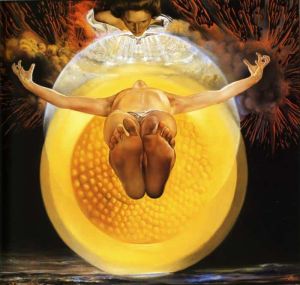 Dali - Ascension of Cosmic Dreams Wall Art wall art