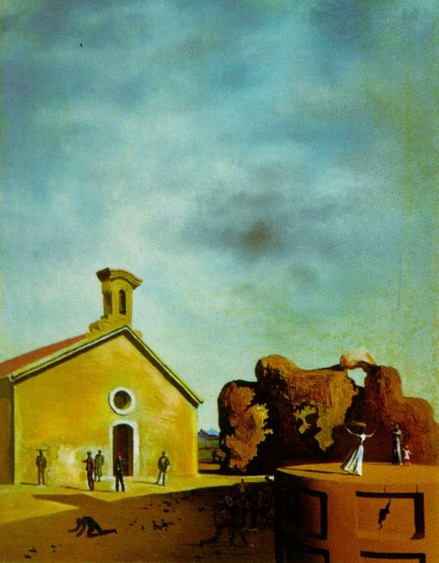 Dali - Surrealist Interpretation of The Prodigal Son premium reproduction printed or painted