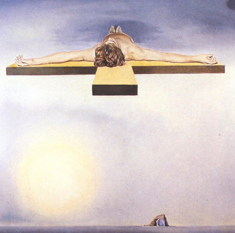 Dalí - Christ of Saint John of the Cross premium reproduction printed or painted