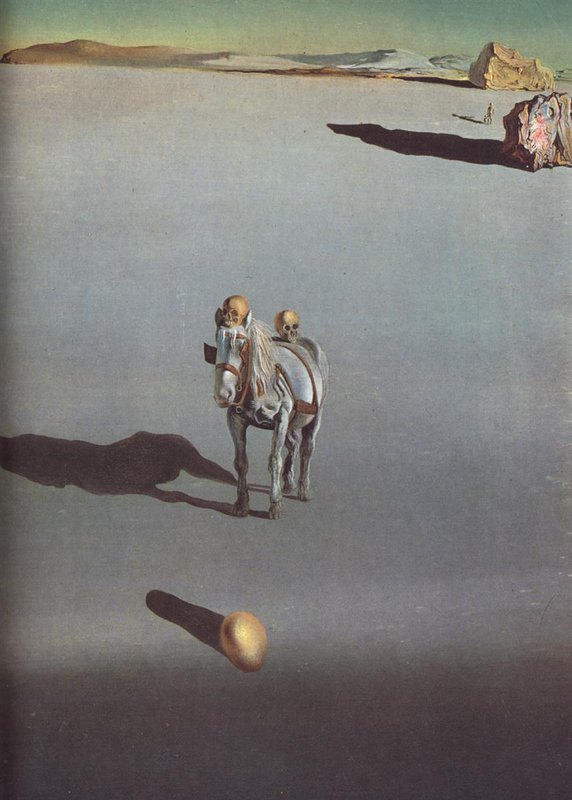 Dali - Geological Evolution Surrealist Masterpiece premium reproduction printed or painted