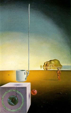 Dali - Surrealist Flying Mocca Cup Art wall art