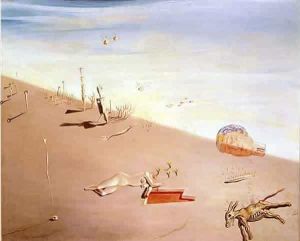 Dalí - Le Miel Est Plus Douce Que La Sang Surrealist Masterpiece wall art