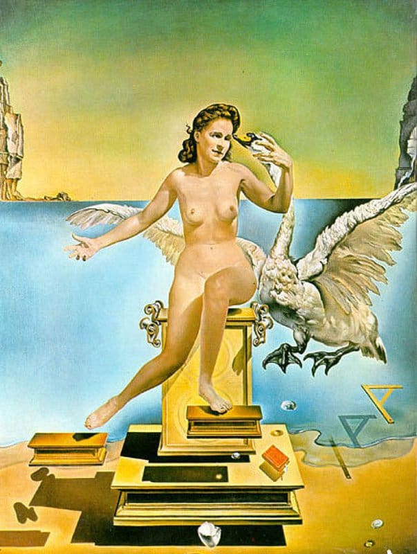 Salvador Dali - Leda Atomica Wall Art premium reproduction printed or painted
