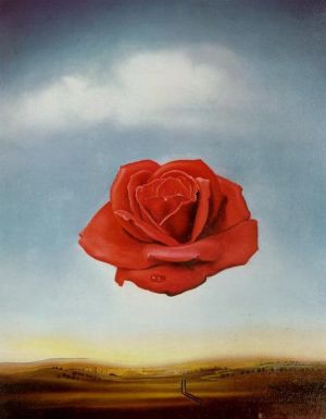 Dali - Meditative Rose Iconic Art wall art