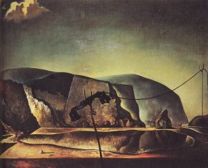 Salvador Dali - Mountain Lake Surrealism Art wall art