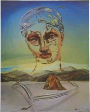Dali - Naissance d'une Divinité Masterpiece wall art