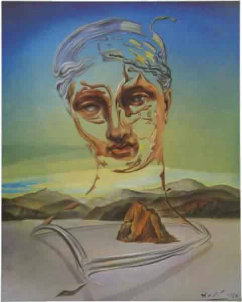 Dali - Naissance d'une Divinité Masterpiece premium reproduction printed or painted